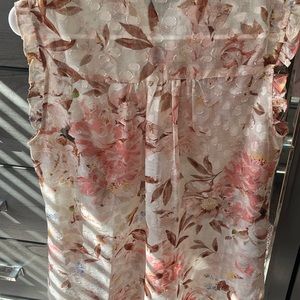 Express portofino sleeveless blouse